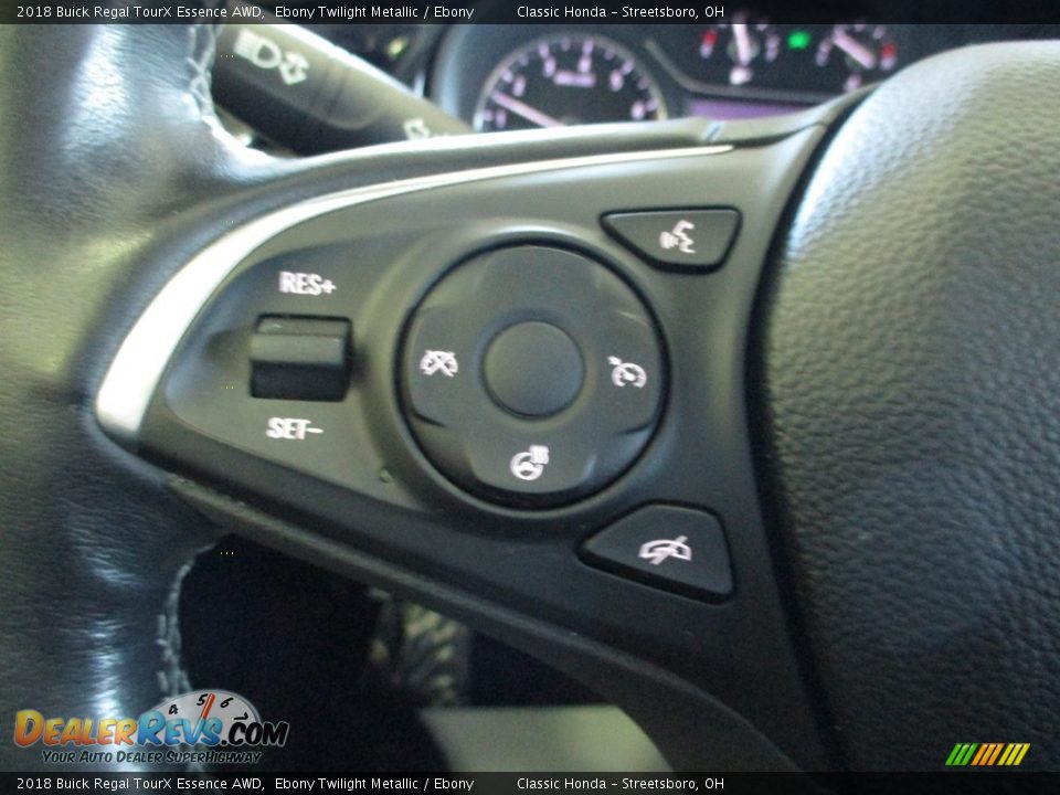 2018 Buick Regal TourX Essence AWD Ebony Twilight Metallic / Ebony Photo #33