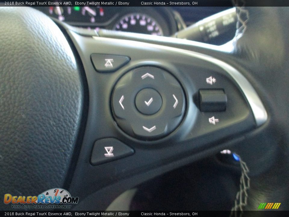 2018 Buick Regal TourX Essence AWD Ebony Twilight Metallic / Ebony Photo #34