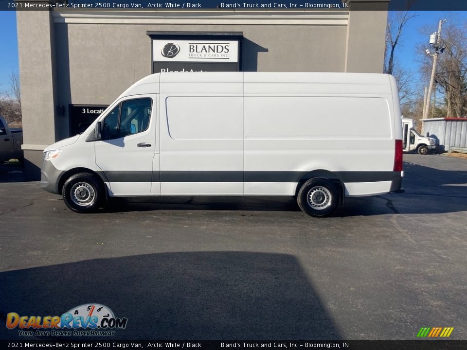 2021 Mercedes-Benz Sprinter 2500 Cargo Van Arctic White / Black Photo #1