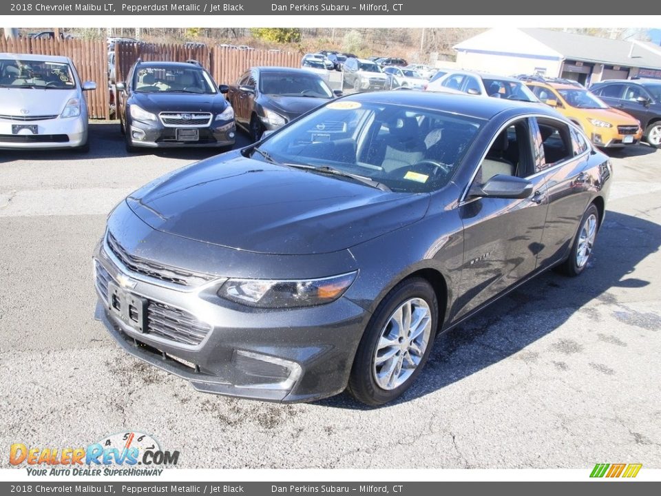 2018 Chevrolet Malibu LT Pepperdust Metallic / Jet Black Photo #1