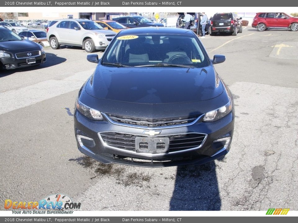 2018 Chevrolet Malibu LT Pepperdust Metallic / Jet Black Photo #2