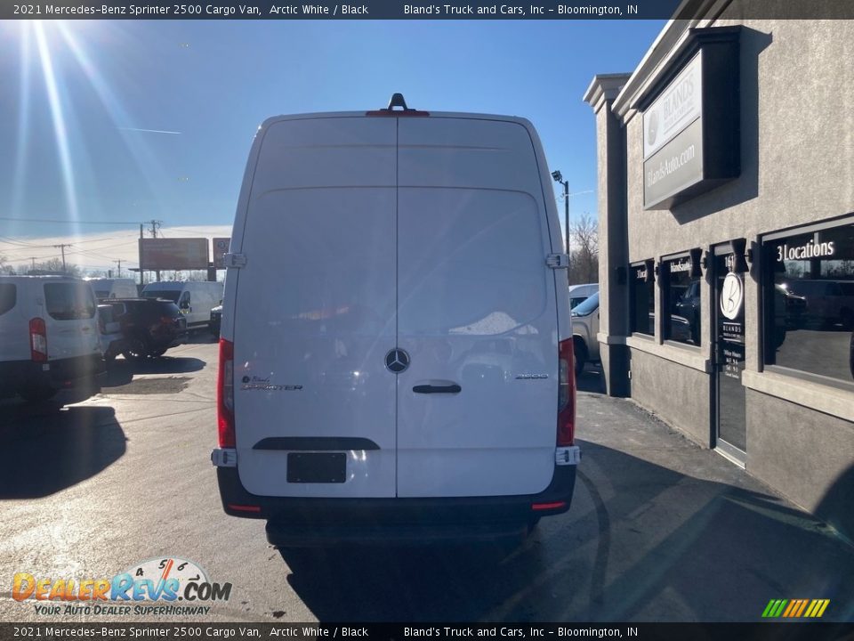 2021 Mercedes-Benz Sprinter 2500 Cargo Van Arctic White / Black Photo #4