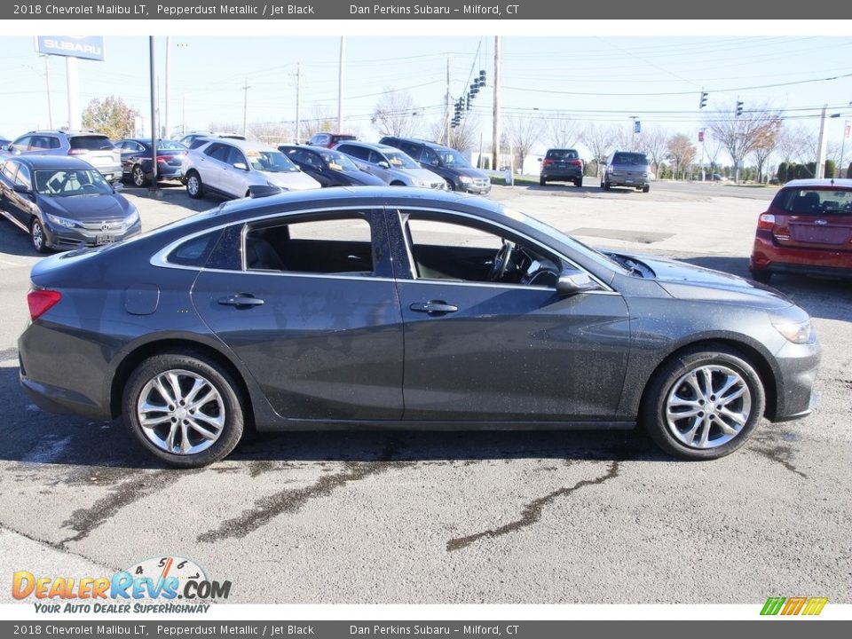 2018 Chevrolet Malibu LT Pepperdust Metallic / Jet Black Photo #4