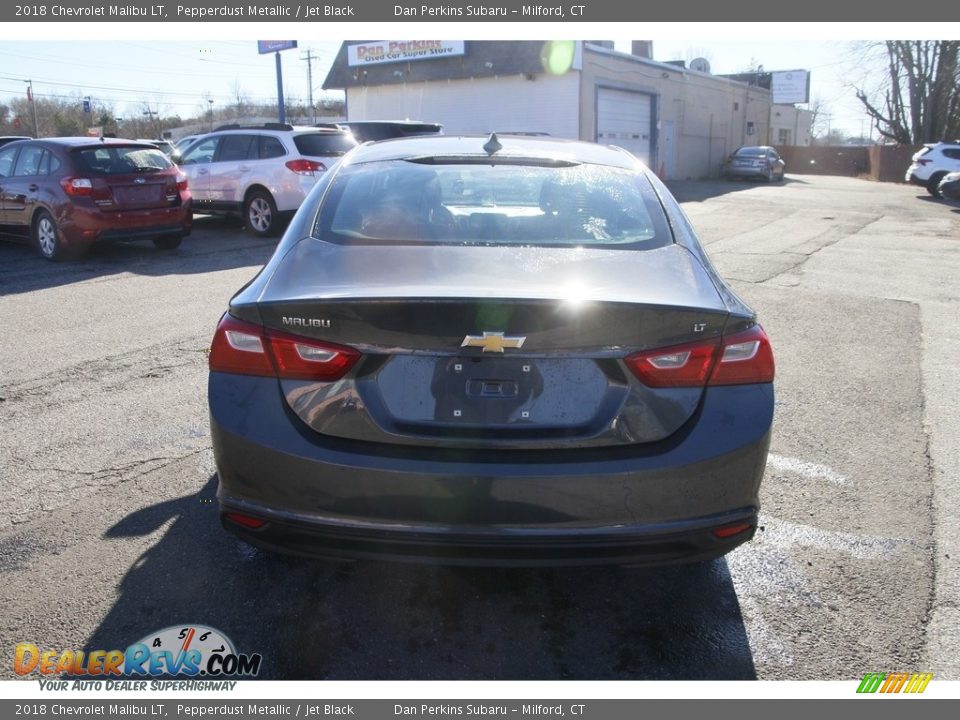 2018 Chevrolet Malibu LT Pepperdust Metallic / Jet Black Photo #6
