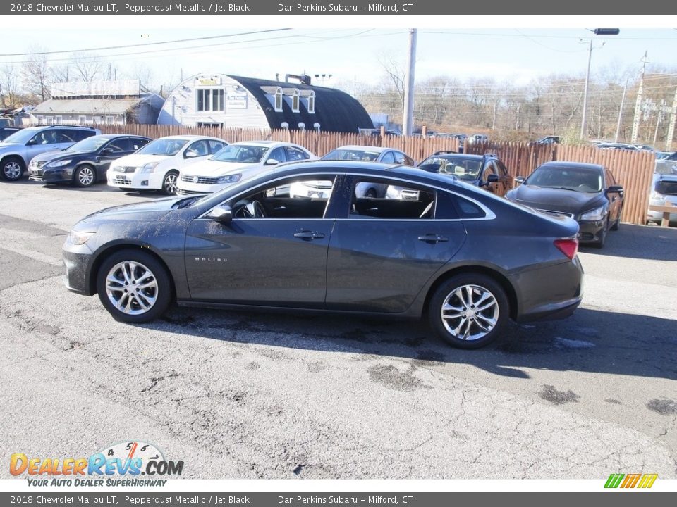 2018 Chevrolet Malibu LT Pepperdust Metallic / Jet Black Photo #8