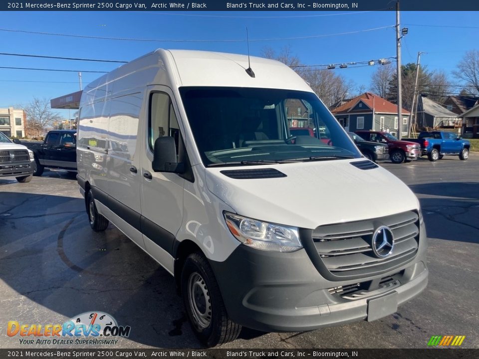 2021 Mercedes-Benz Sprinter 2500 Cargo Van Arctic White / Black Photo #9