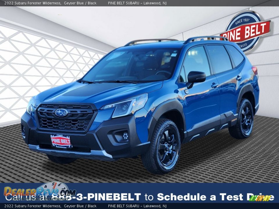 2022 Subaru Forester Wilderness Geyser Blue / Black Photo #1