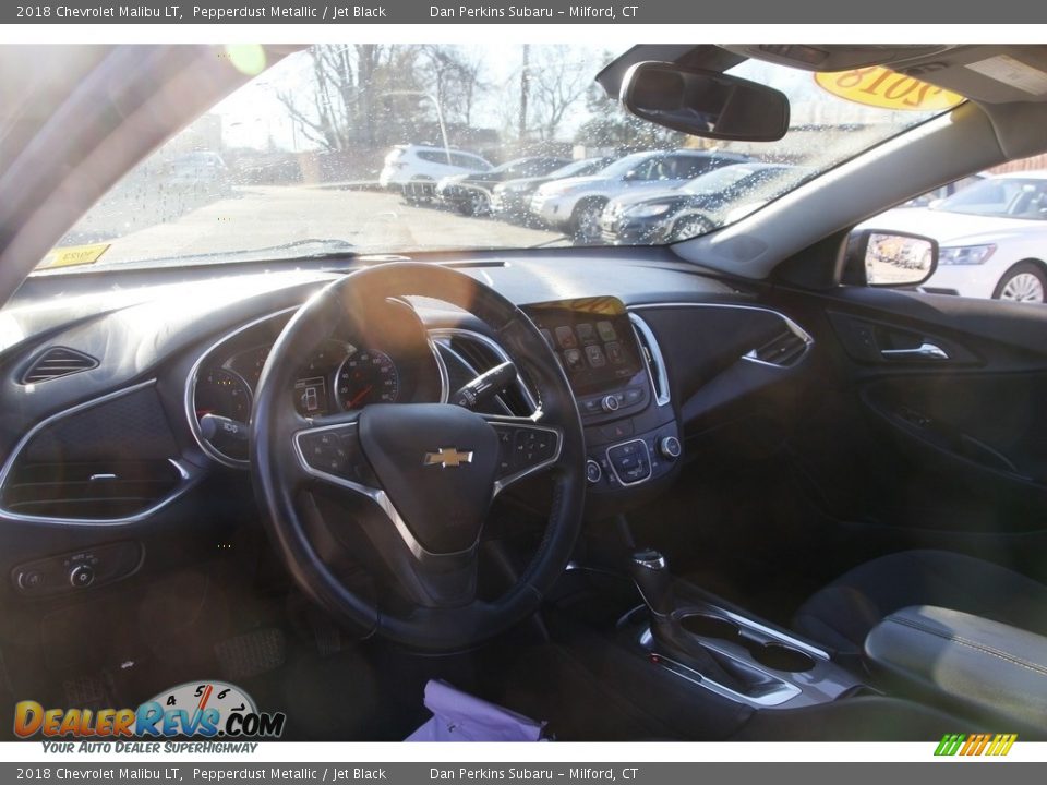 2018 Chevrolet Malibu LT Pepperdust Metallic / Jet Black Photo #10