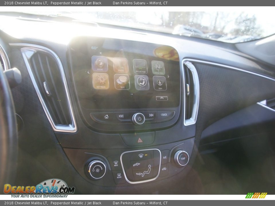 2018 Chevrolet Malibu LT Pepperdust Metallic / Jet Black Photo #18