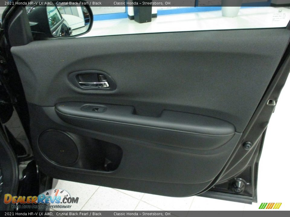 2021 Honda HR-V LX AWD Crystal Black Pearl / Black Photo #14