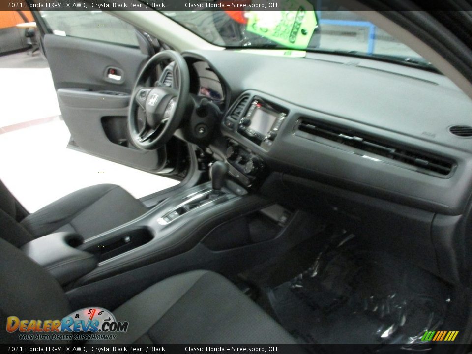 2021 Honda HR-V LX AWD Crystal Black Pearl / Black Photo #15