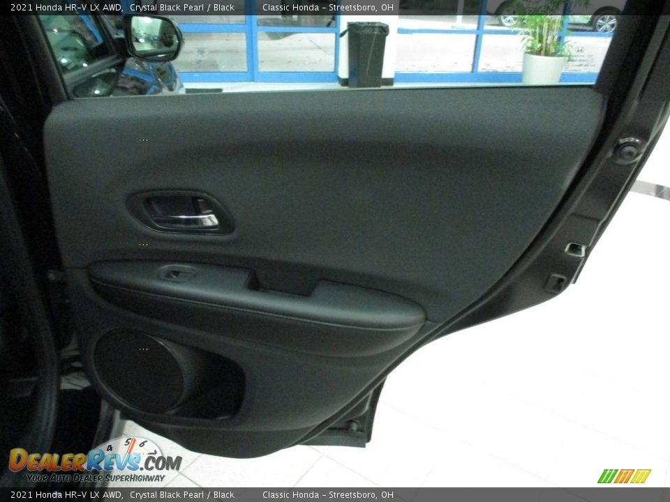 2021 Honda HR-V LX AWD Crystal Black Pearl / Black Photo #17