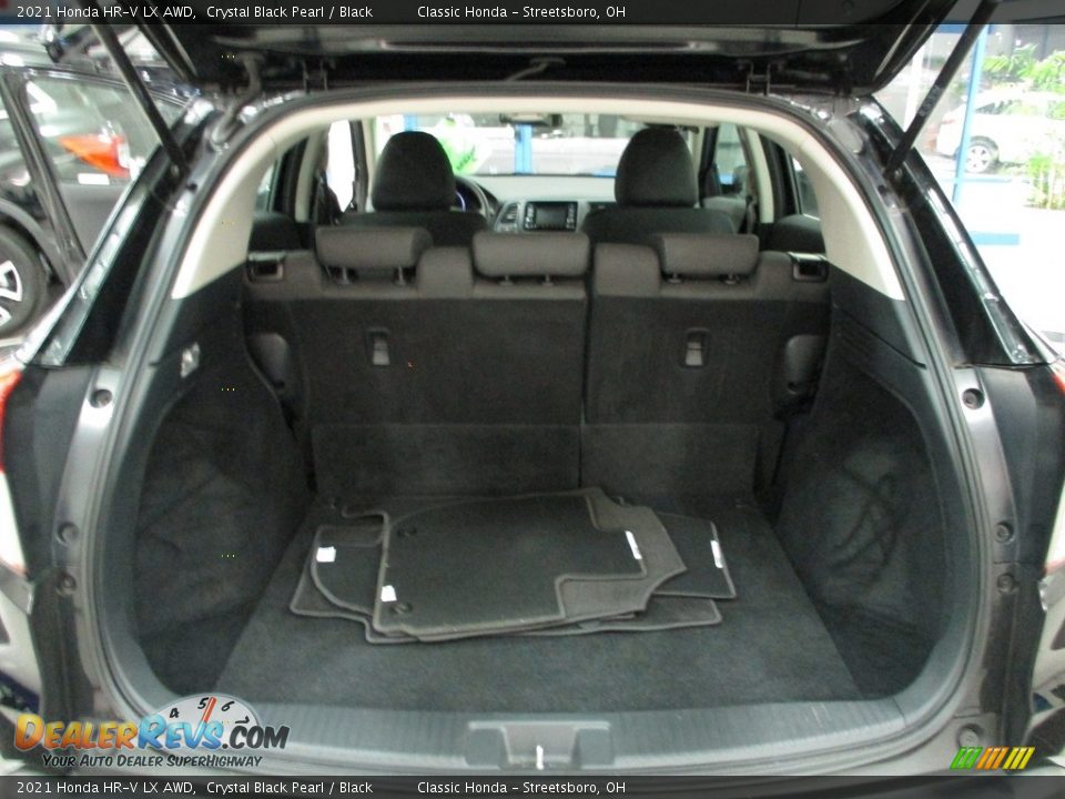 2021 Honda HR-V LX AWD Crystal Black Pearl / Black Photo #20