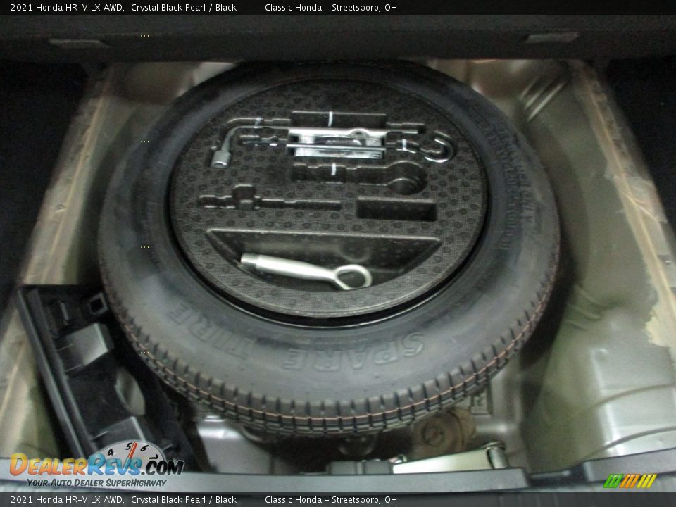 2021 Honda HR-V LX AWD Crystal Black Pearl / Black Photo #21