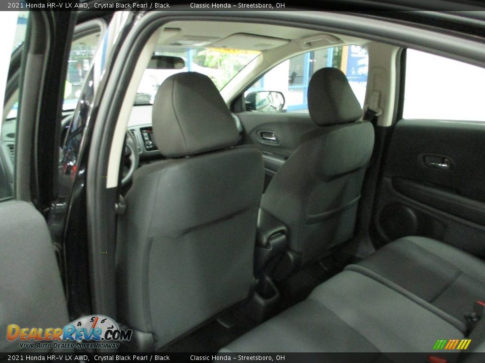 2021 Honda HR-V LX AWD Crystal Black Pearl / Black Photo #23