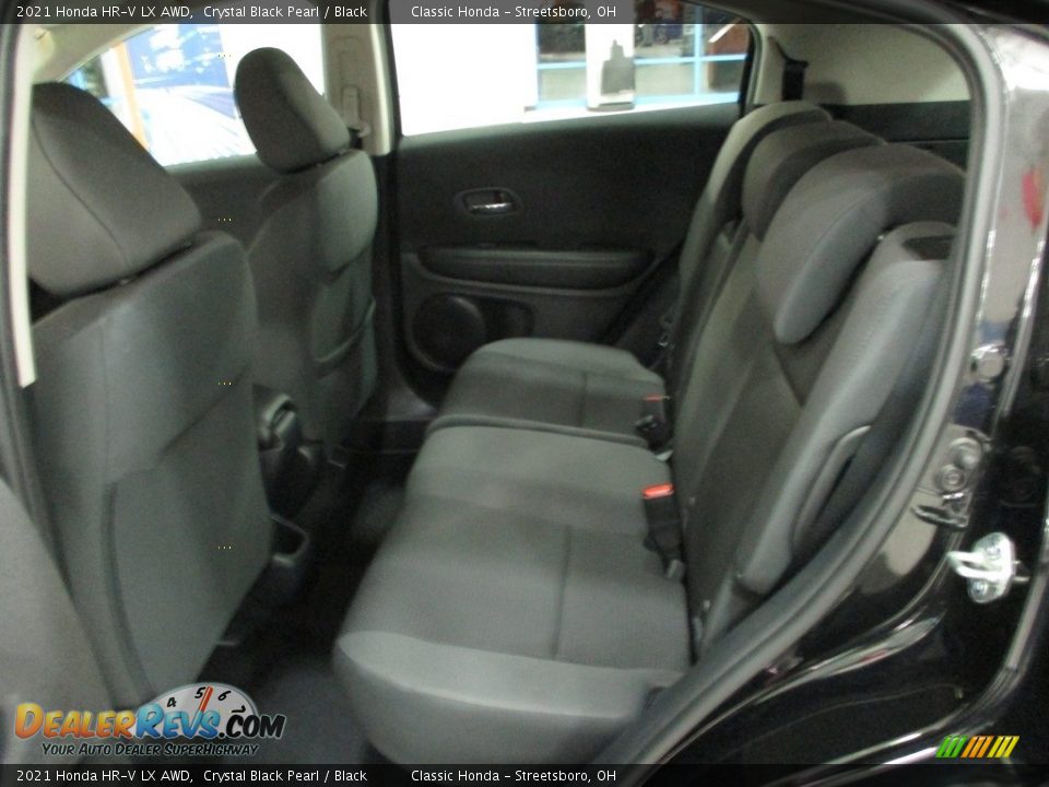 2021 Honda HR-V LX AWD Crystal Black Pearl / Black Photo #24
