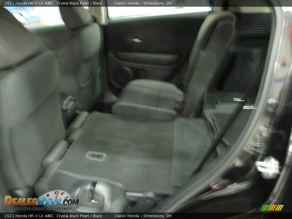 2021 Honda HR-V LX AWD Crystal Black Pearl / Black Photo #26