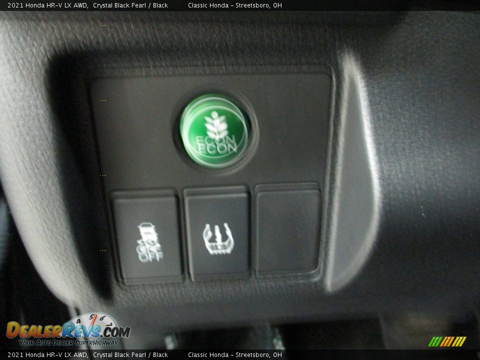 2021 Honda HR-V LX AWD Crystal Black Pearl / Black Photo #30