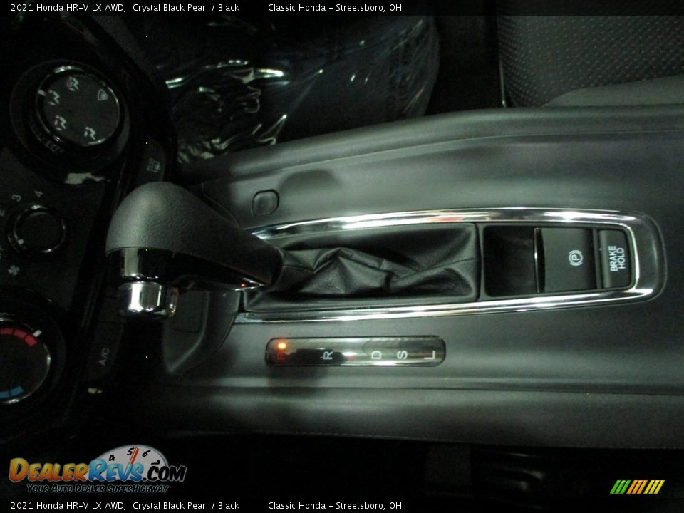 2021 Honda HR-V LX AWD Crystal Black Pearl / Black Photo #35