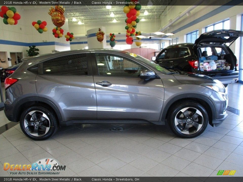 2018 Honda HR-V EX Modern Steel Metallic / Black Photo #4