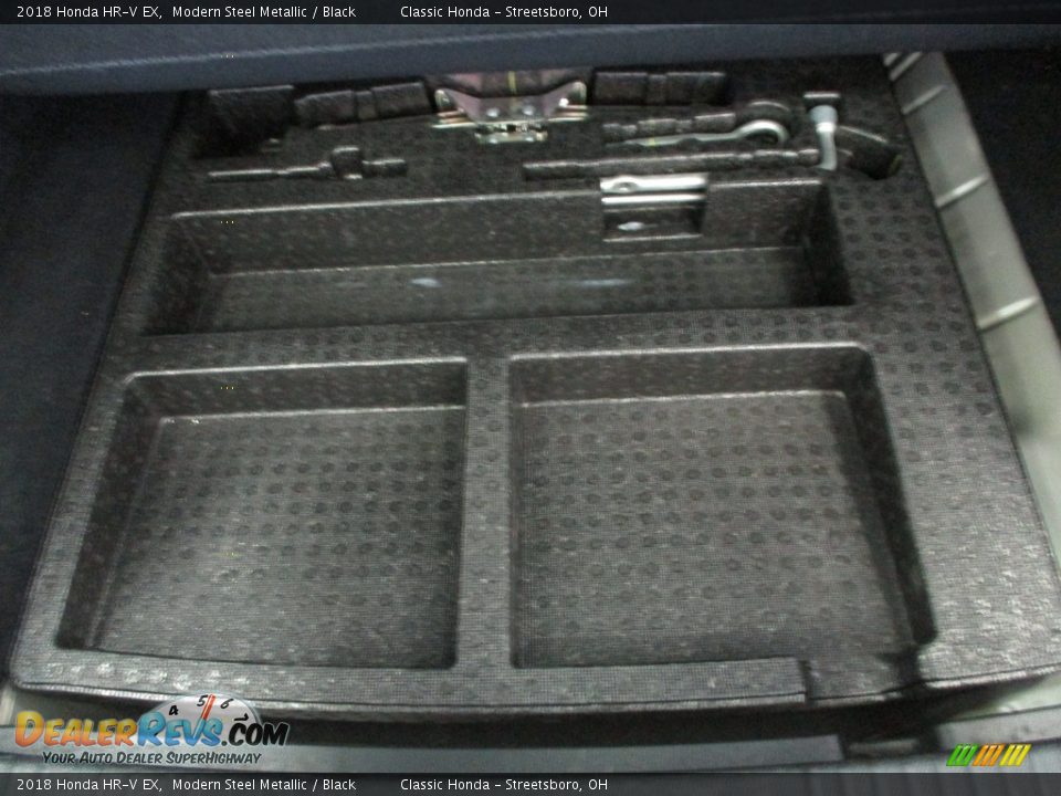 2018 Honda HR-V EX Modern Steel Metallic / Black Photo #22