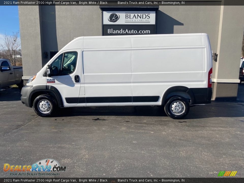 2021 Ram ProMaster 2500 High Roof Cargo Van Bright White / Black Photo #1