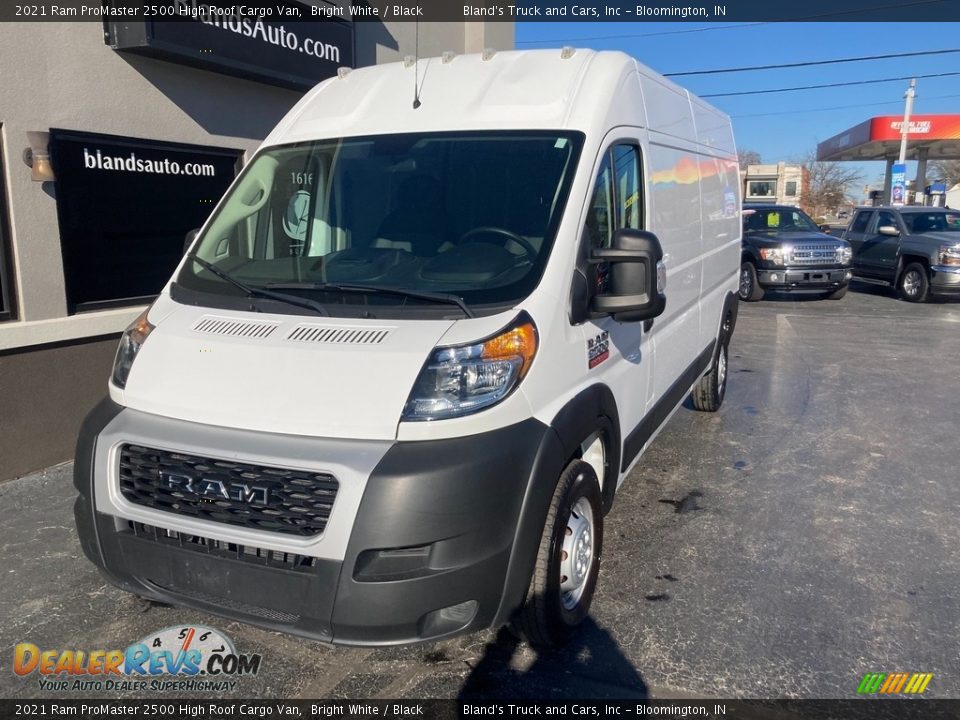 2021 Ram ProMaster 2500 High Roof Cargo Van Bright White / Black Photo #2