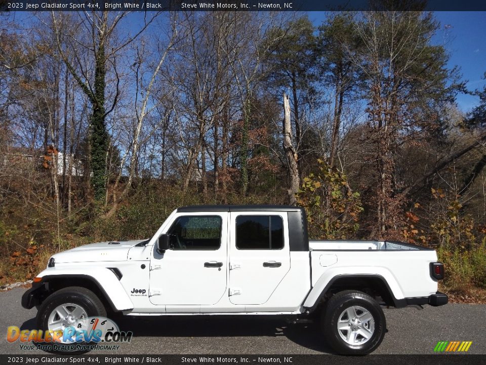 2023 Jeep Gladiator Sport 4x4 Bright White / Black Photo #1