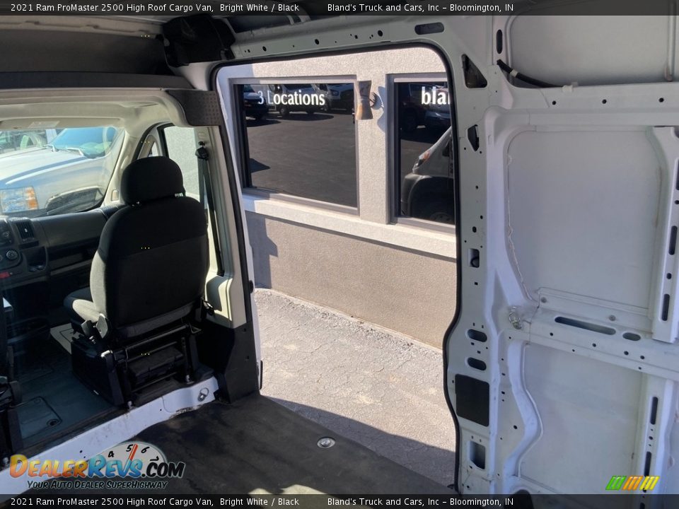 2021 Ram ProMaster 2500 High Roof Cargo Van Bright White / Black Photo #12