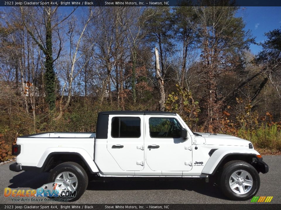 2023 Jeep Gladiator Sport 4x4 Bright White / Black Photo #5