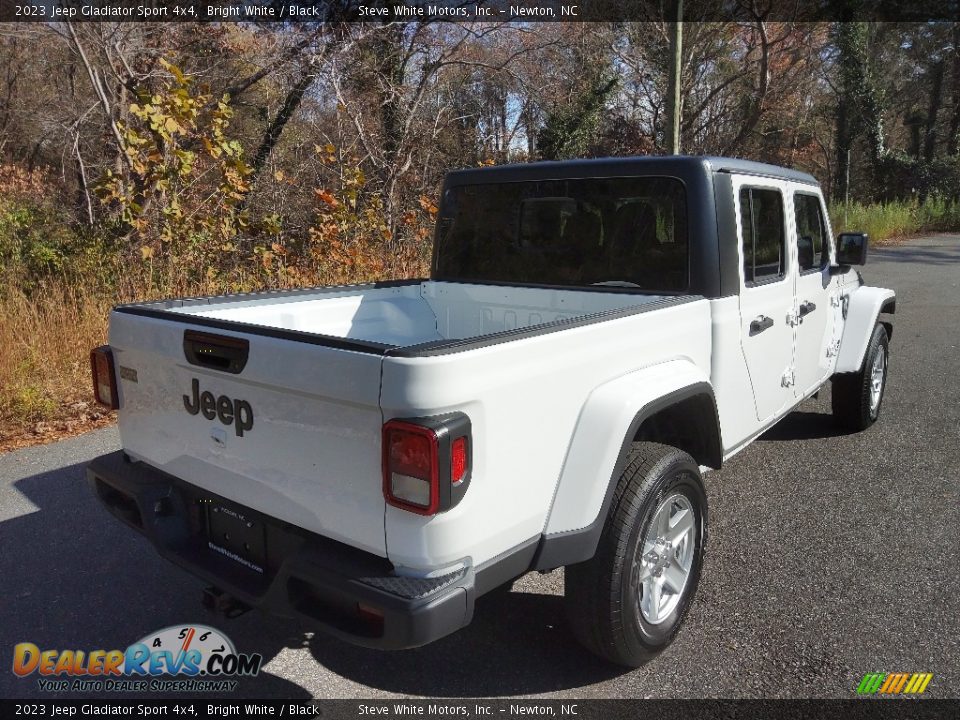 2023 Jeep Gladiator Sport 4x4 Bright White / Black Photo #6