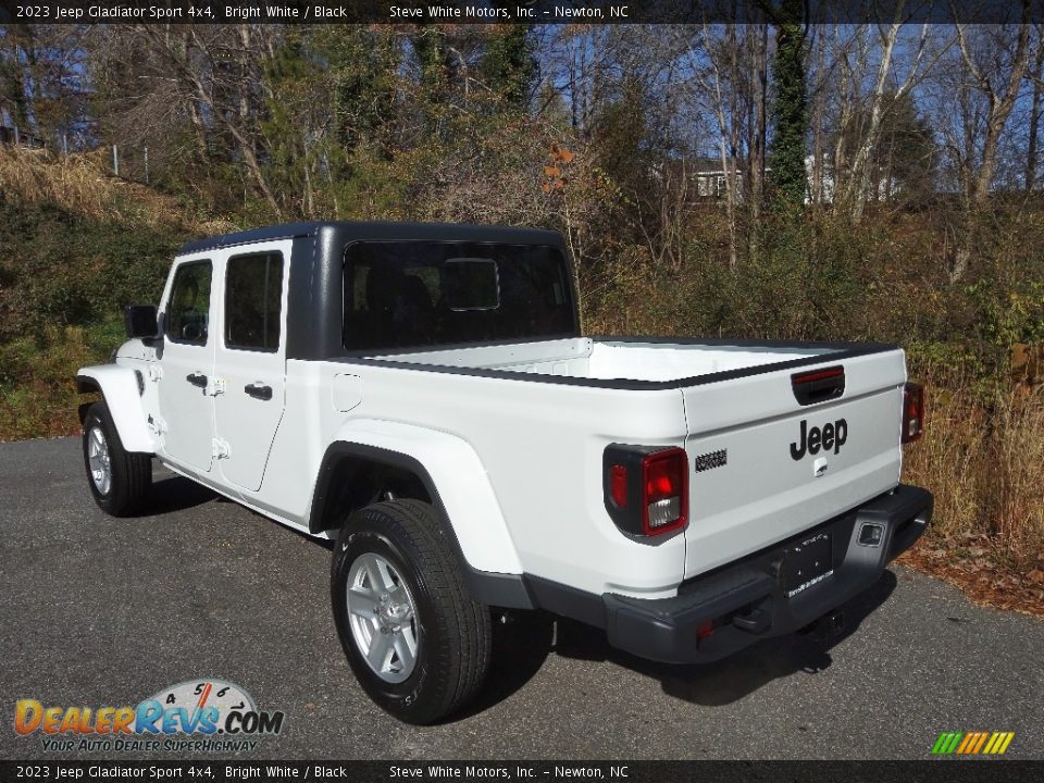 2023 Jeep Gladiator Sport 4x4 Bright White / Black Photo #9