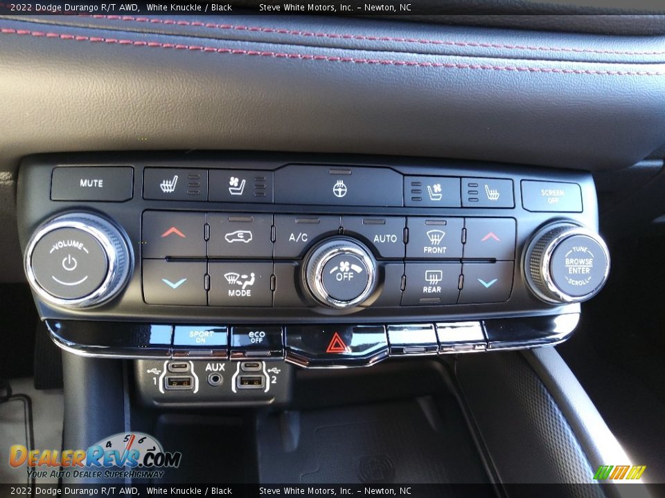 Controls of 2022 Dodge Durango R/T AWD Photo #27