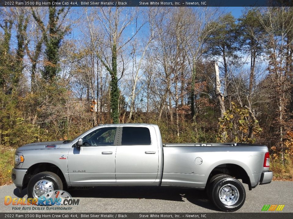 2022 Ram 3500 Big Horn Crew Cab 4x4 Billet Silver Metallic / Black Photo #1