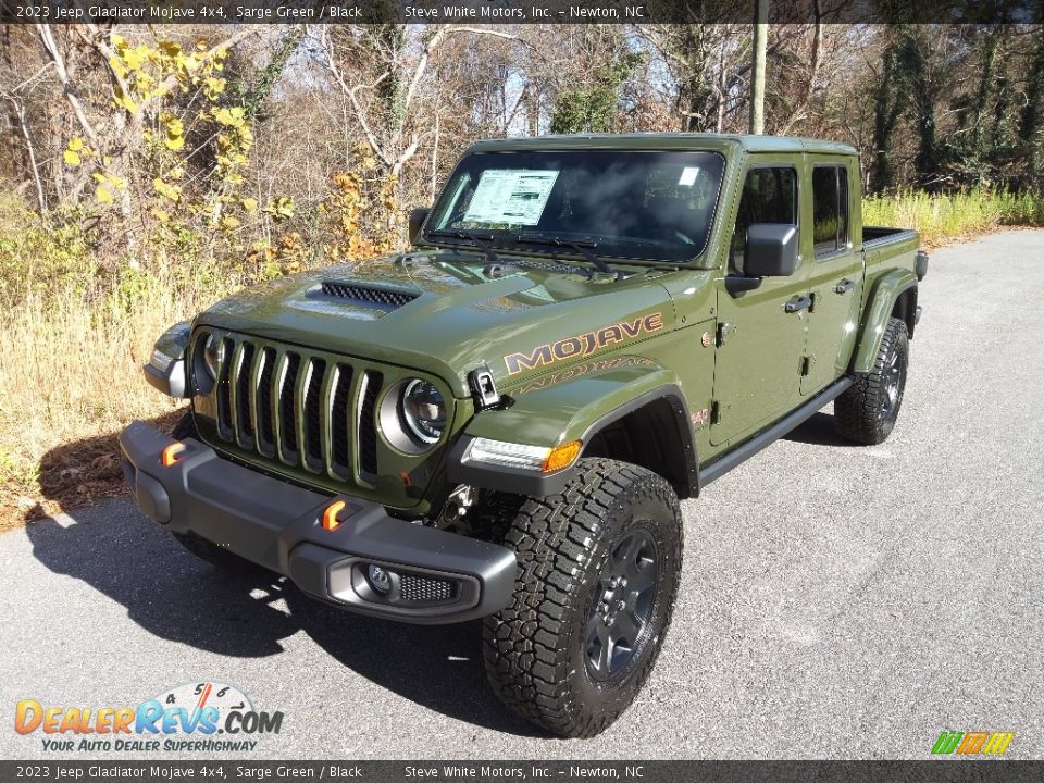 2023 Jeep Gladiator Mojave 4x4 Sarge Green / Black Photo #2