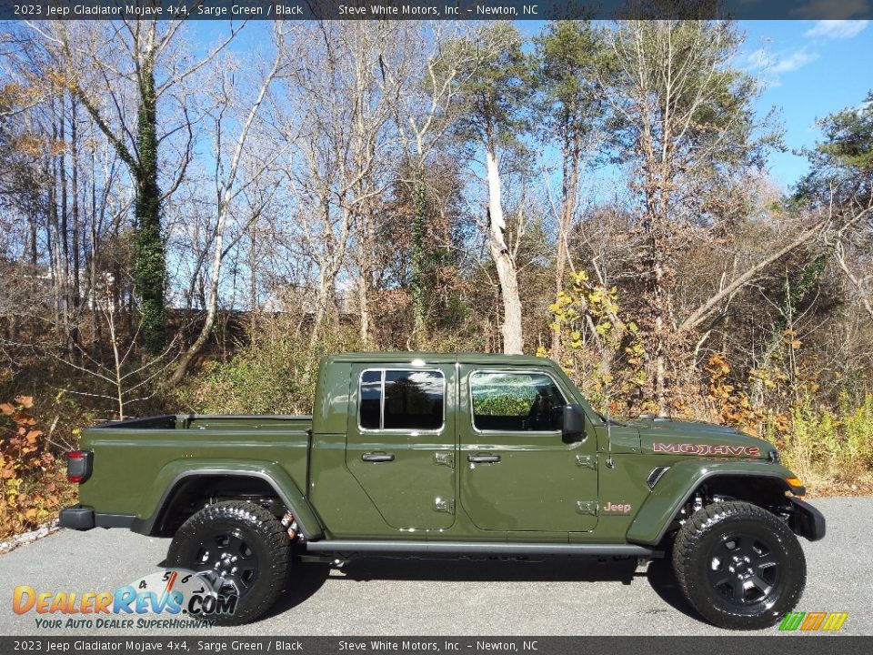 2023 Jeep Gladiator Mojave 4x4 Sarge Green / Black Photo #5