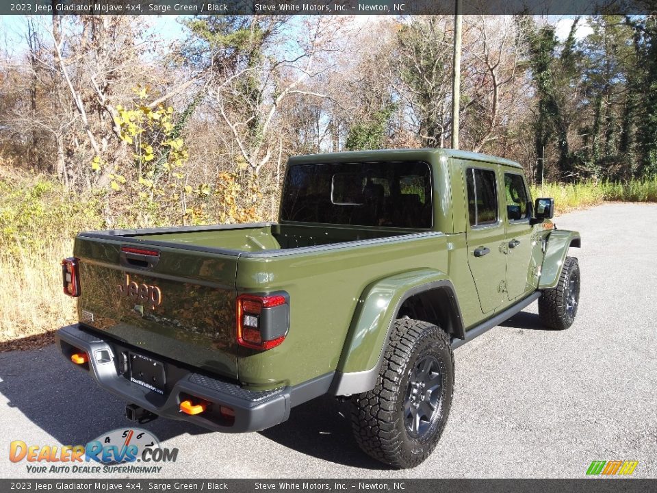 2023 Jeep Gladiator Mojave 4x4 Sarge Green / Black Photo #6