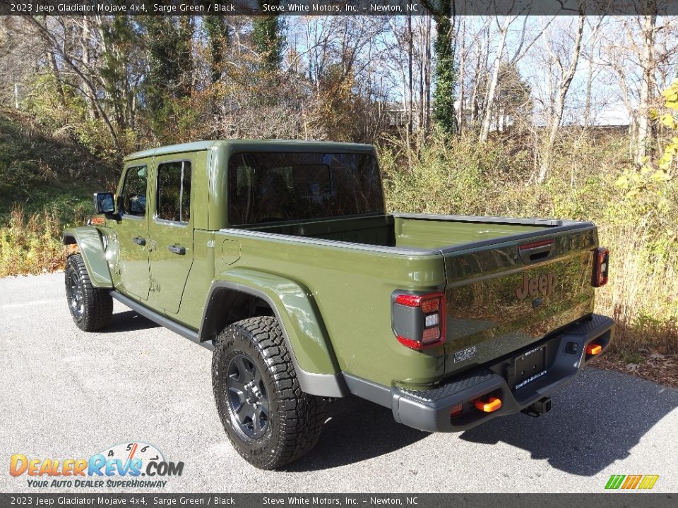 2023 Jeep Gladiator Mojave 4x4 Sarge Green / Black Photo #9