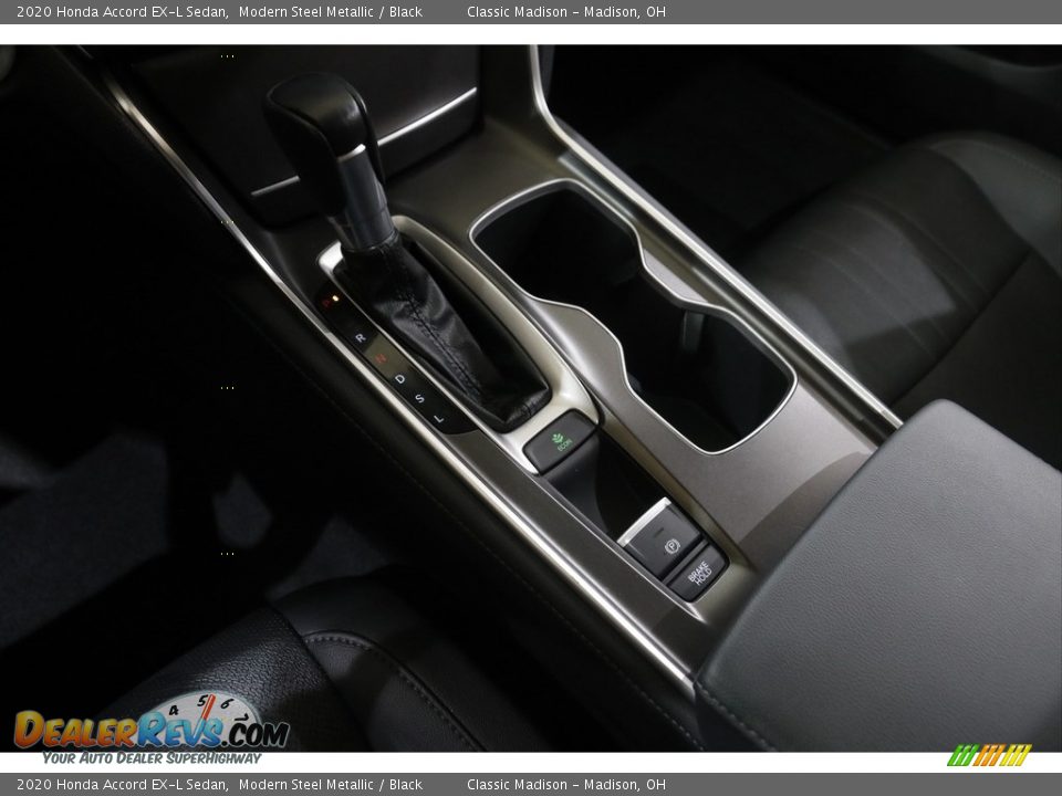 2020 Honda Accord EX-L Sedan Modern Steel Metallic / Black Photo #14