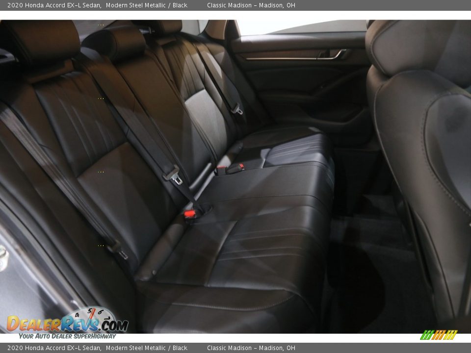 2020 Honda Accord EX-L Sedan Modern Steel Metallic / Black Photo #17