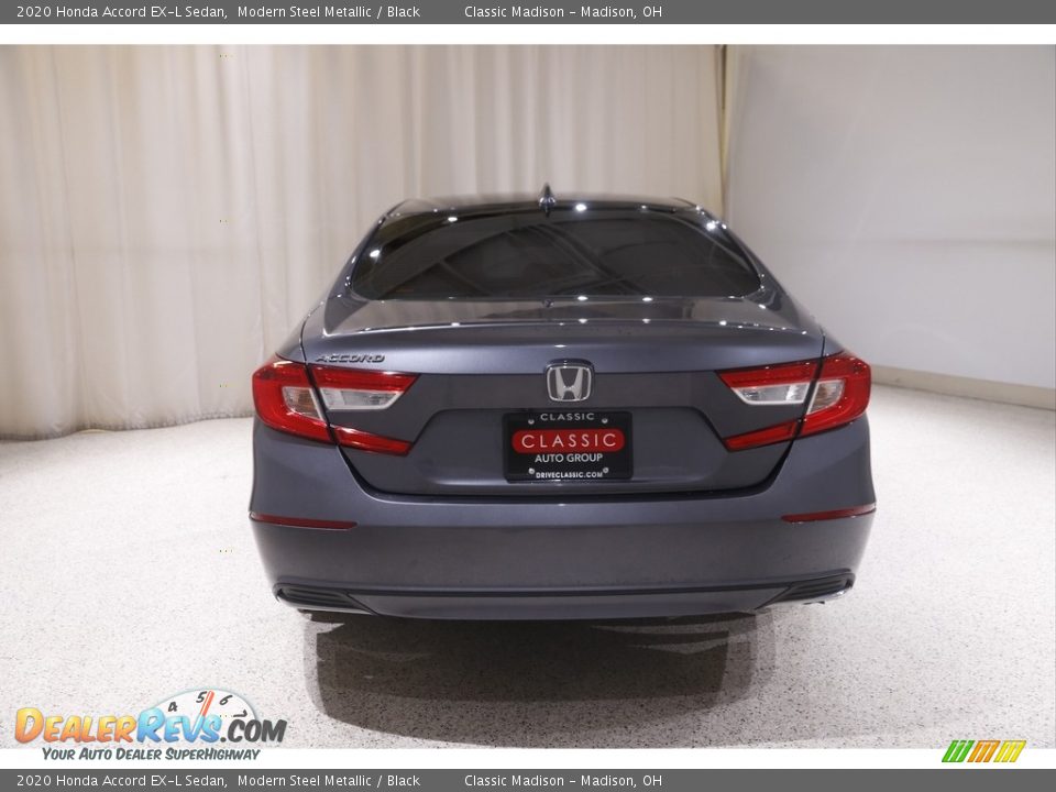 2020 Honda Accord EX-L Sedan Modern Steel Metallic / Black Photo #19