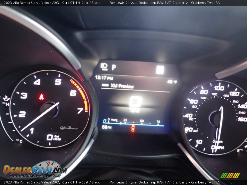 2023 Alfa Romeo Stelvio Veloce AWD Gauges Photo #19