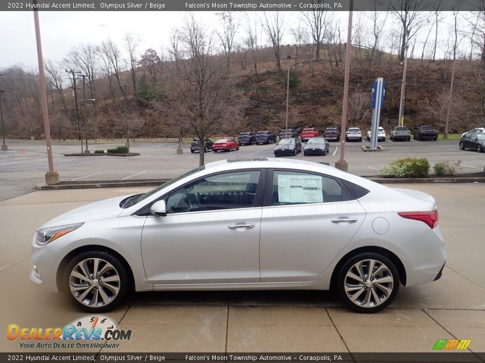 Olympus Silver 2022 Hyundai Accent Limited Photo #6