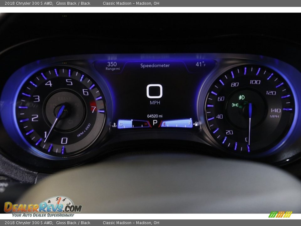 2018 Chrysler 300 S AWD Gauges Photo #8
