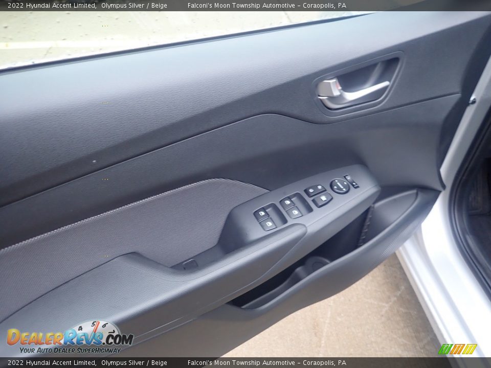 Door Panel of 2022 Hyundai Accent Limited Photo #14
