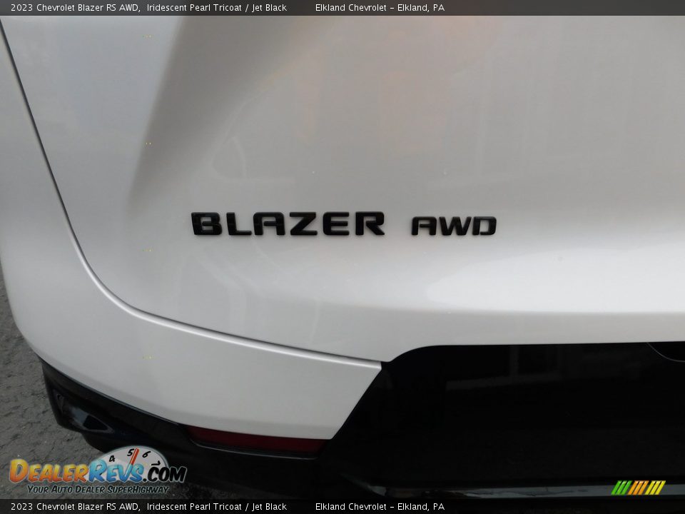 2023 Chevrolet Blazer RS AWD Iridescent Pearl Tricoat / Jet Black Photo #13