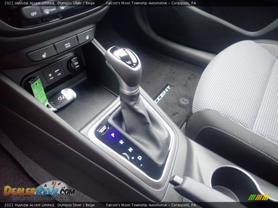 2022 Hyundai Accent Limited Shifter Photo #15