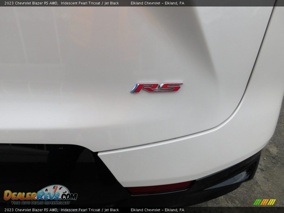 2023 Chevrolet Blazer RS AWD Iridescent Pearl Tricoat / Jet Black Photo #14