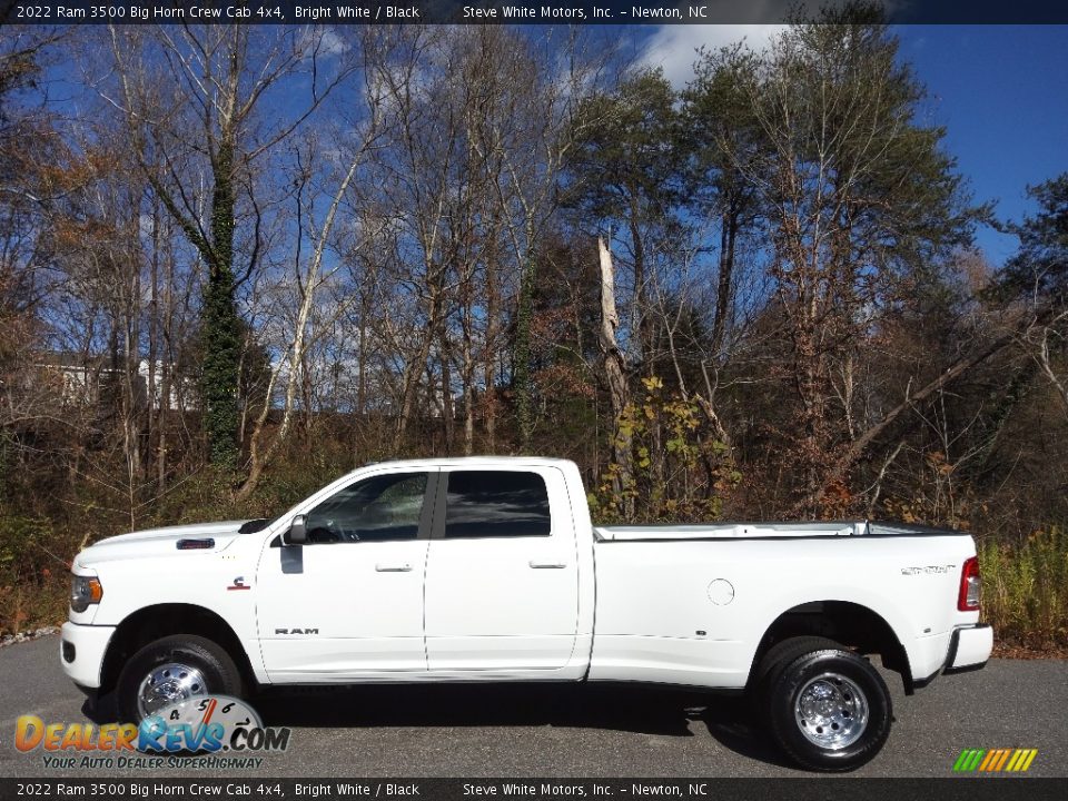 2022 Ram 3500 Big Horn Crew Cab 4x4 Bright White / Black Photo #1