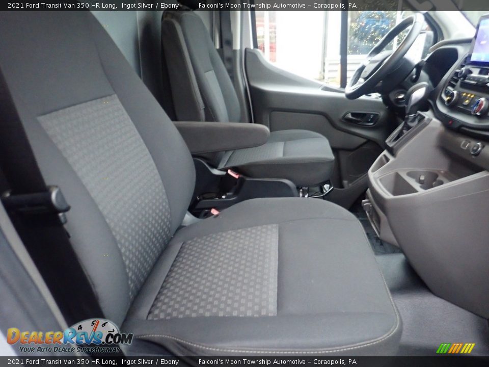 Front Seat of 2021 Ford Transit Van 350 HR Long Photo #12